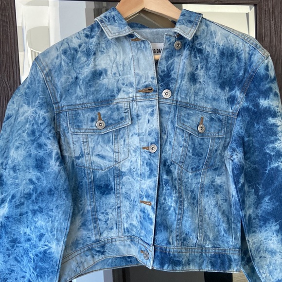 Tie-Dye Denim Jacket - Picture 7 of 7